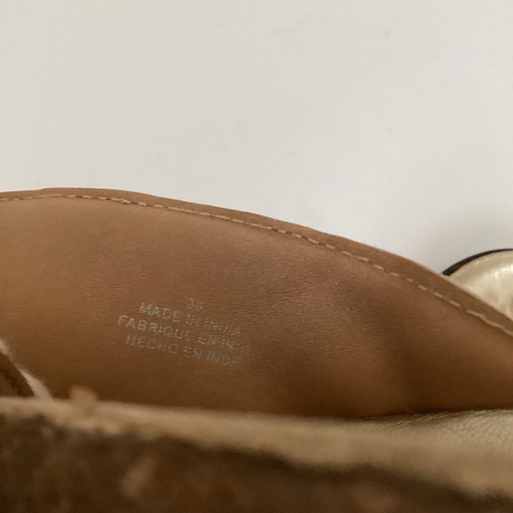 Free People Wildflower Patchwork Kantha Sandals Womens Size 38 Summer Hippie Y2K - Picture 9 of 10